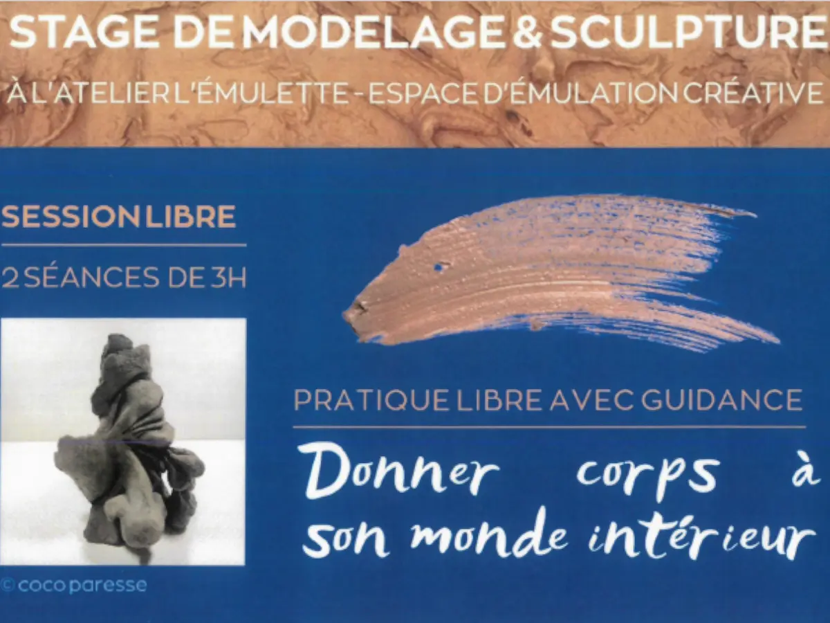 STAGE DE MODELAGE et SCULPTURE