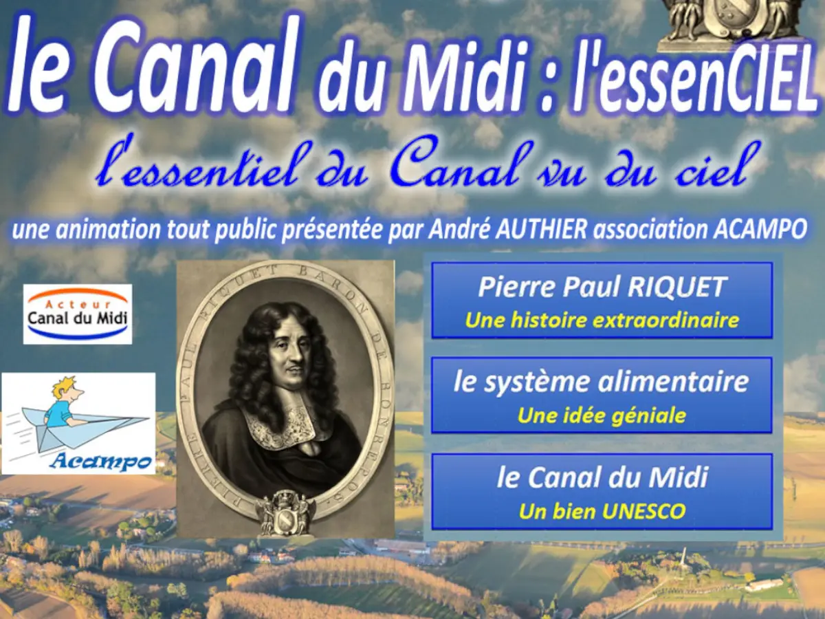 Conférence : Canal du Midi, l’essenCiel