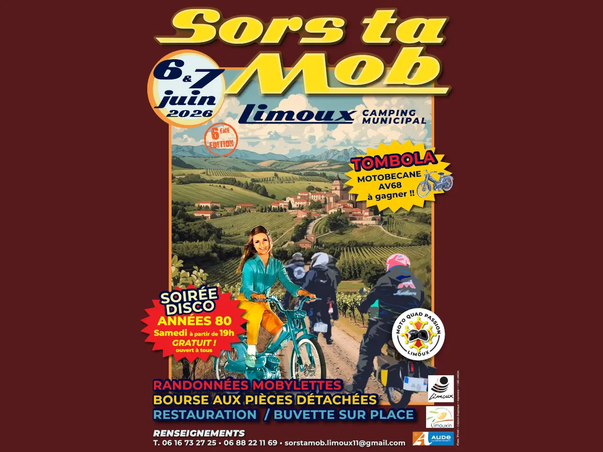 SORS TA MOB à LIMOUX     6ème édition