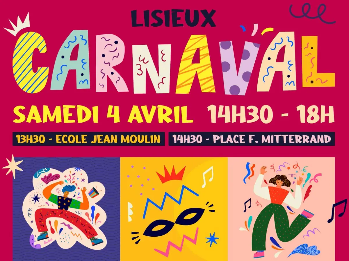 Affiche Carnaval de Lisieux