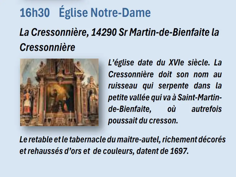CRESSONNIERE