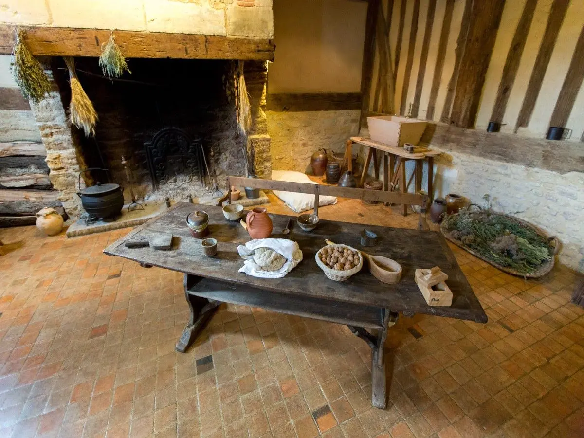 intérieur du château