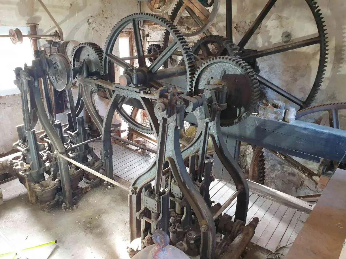 La machine à élver l'eau du Petit Moulin