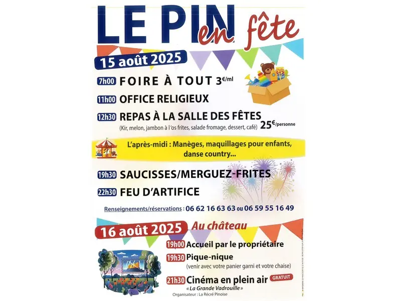 Le Pin en fête