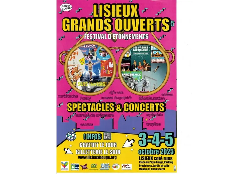 Lisieux grands ouverts