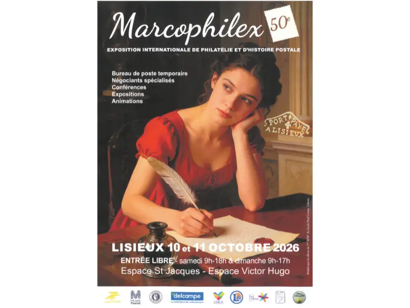 Affiche exposition 5àe Marcophilex