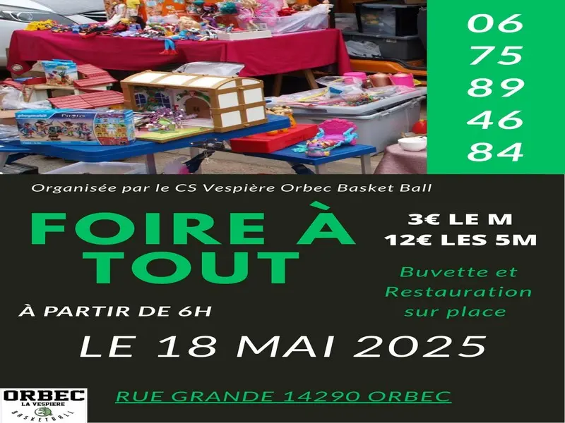 foire à tout orbec
