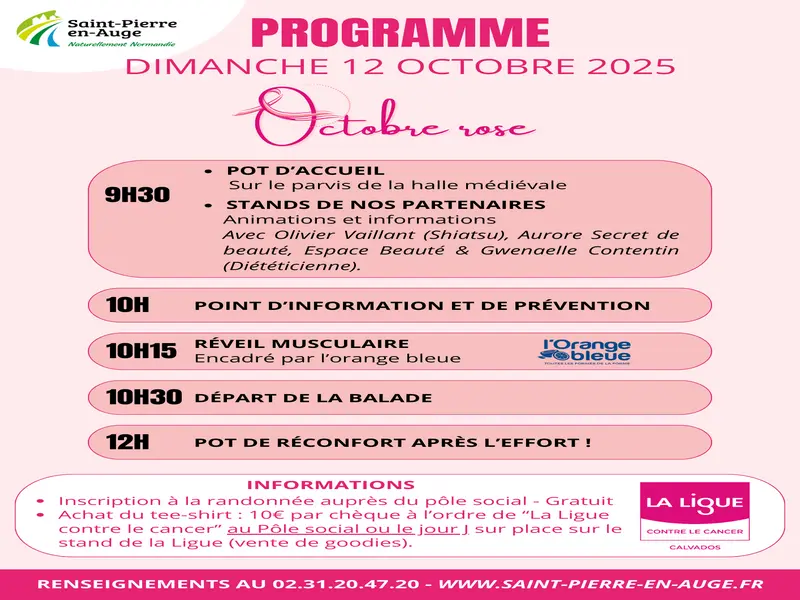 Programme Octobre Rose