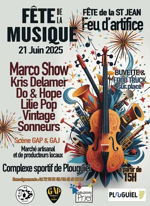 Fête de la musique Plouguiel
