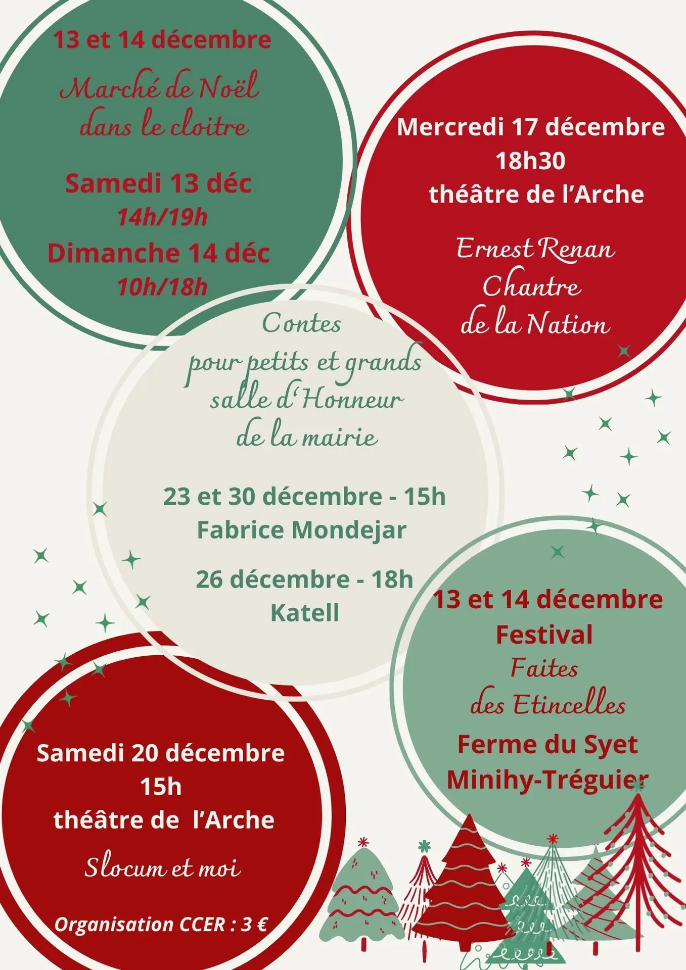 Animations Noël Tréguier