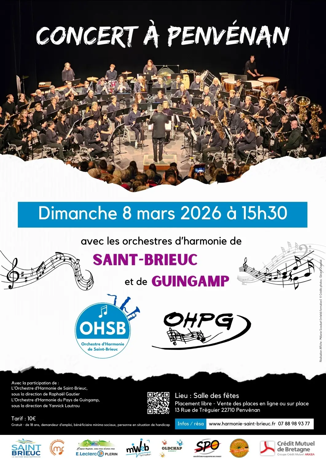 Affiche du concert