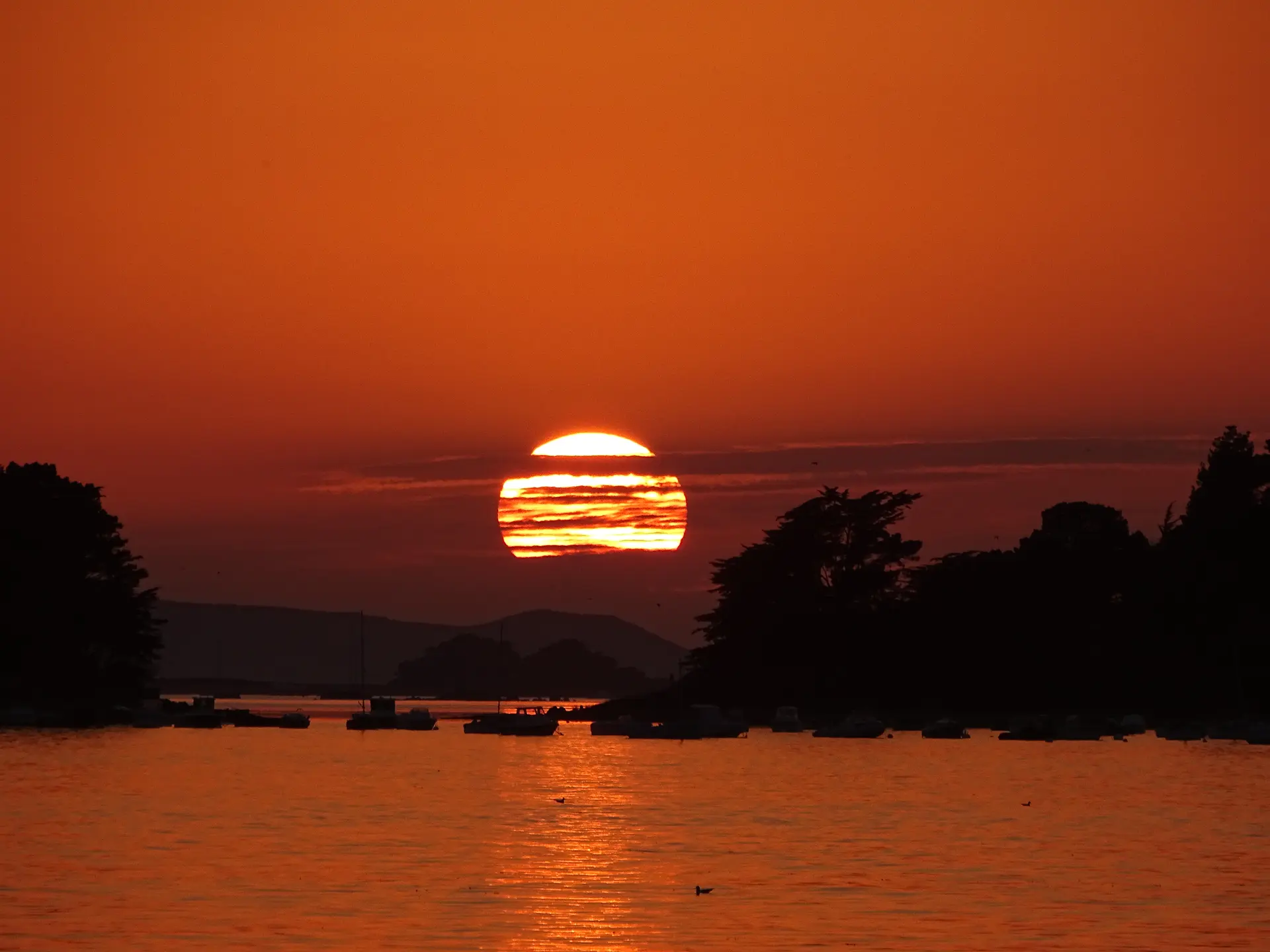 Coucher de soleil