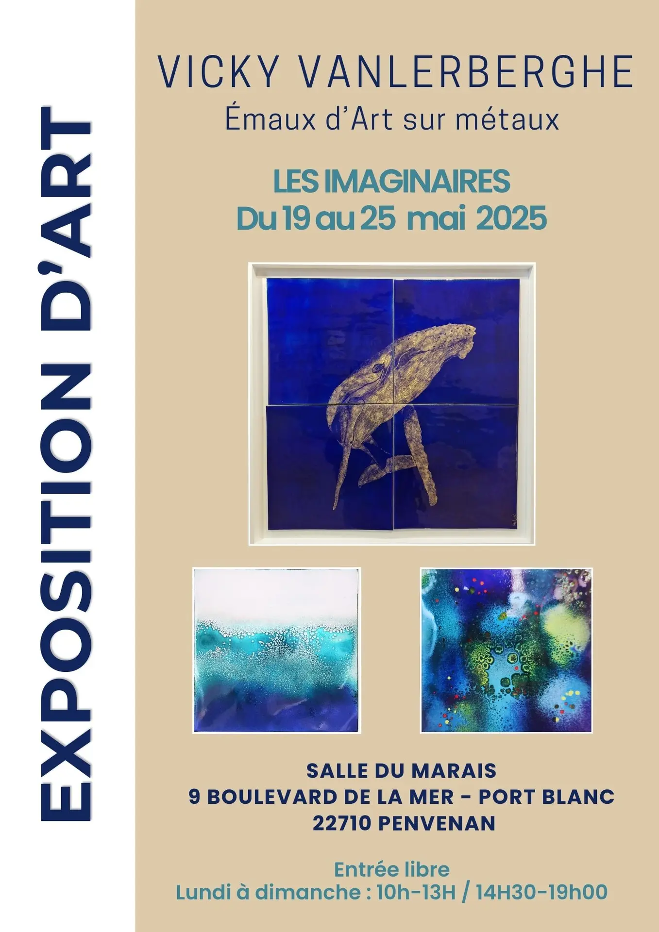 Exposition d’art de Vicky Vanlerberghe