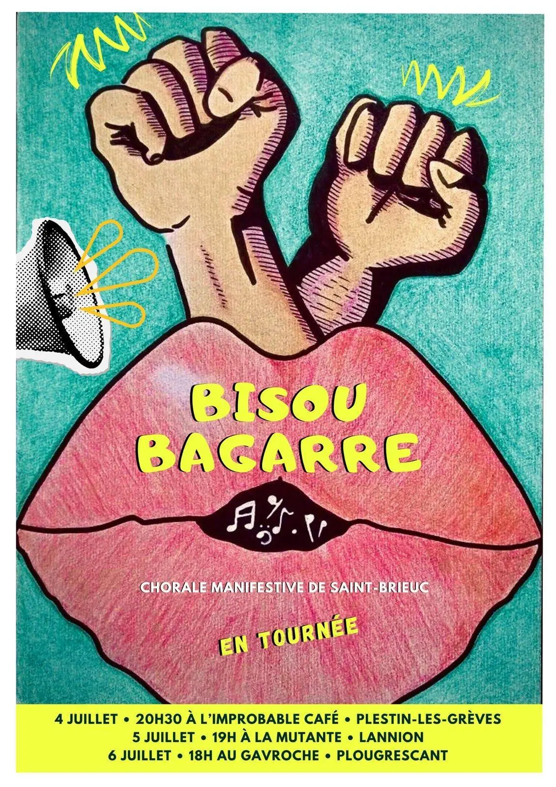 Tournée Tregor Bisou Bagarre