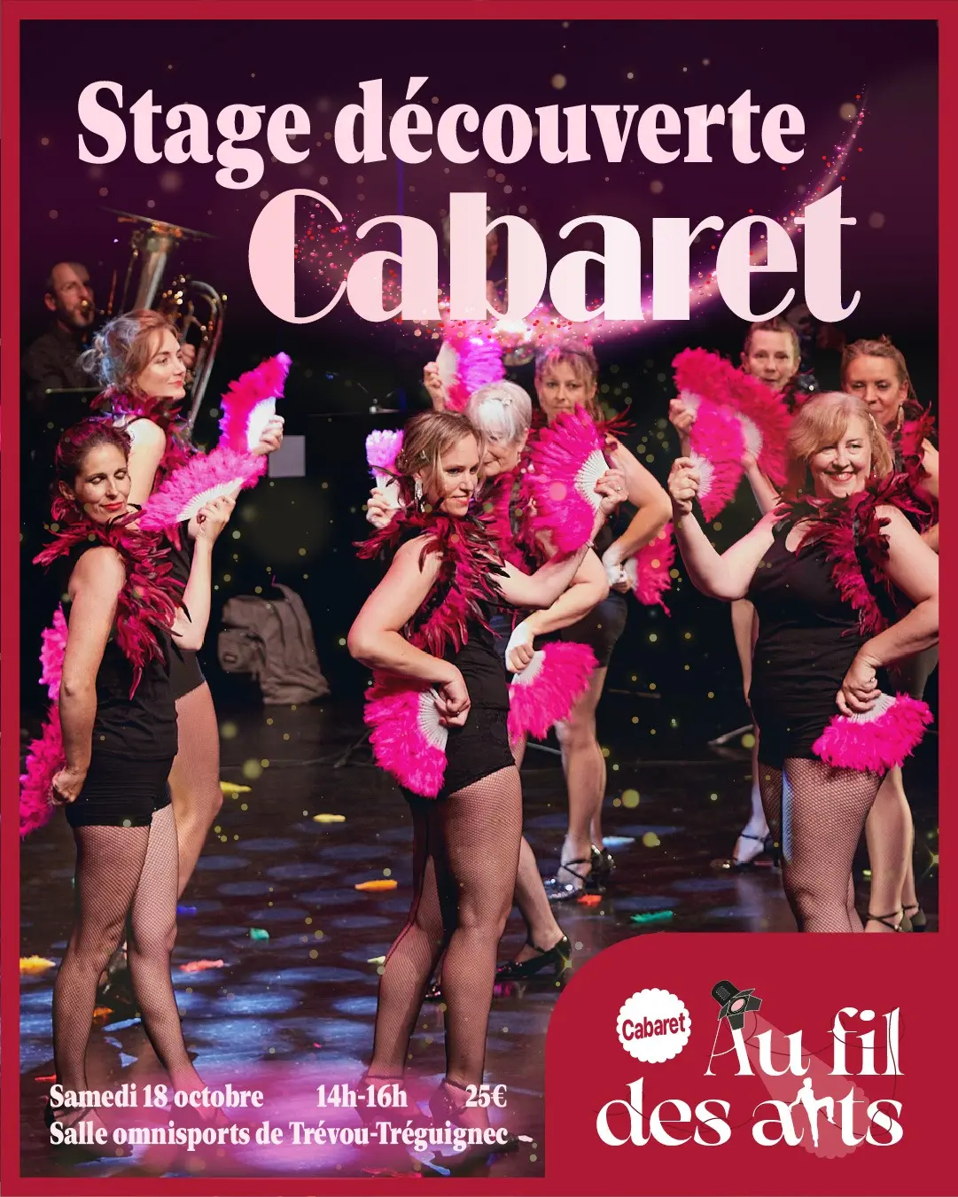 AFDA_Stage Cabaret_affiche oct 2025