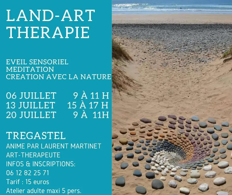 ATELIER LAND-ART TREGASTEL ETE 2025 - 1