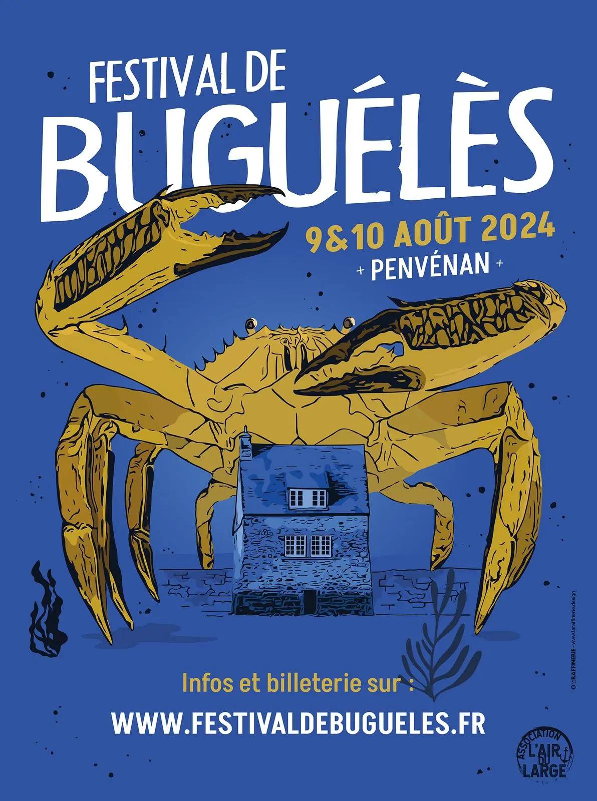 Affiche 2024 festival Buguélès