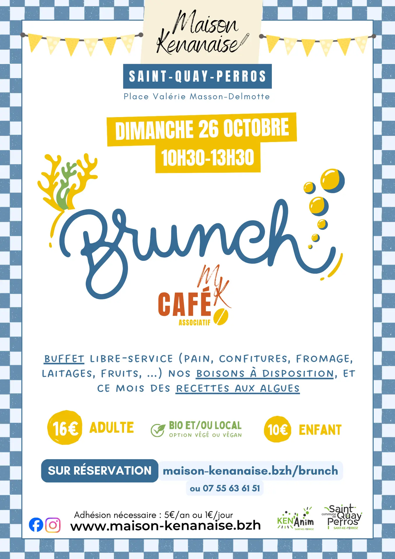 Affiche Brunch Oct 25