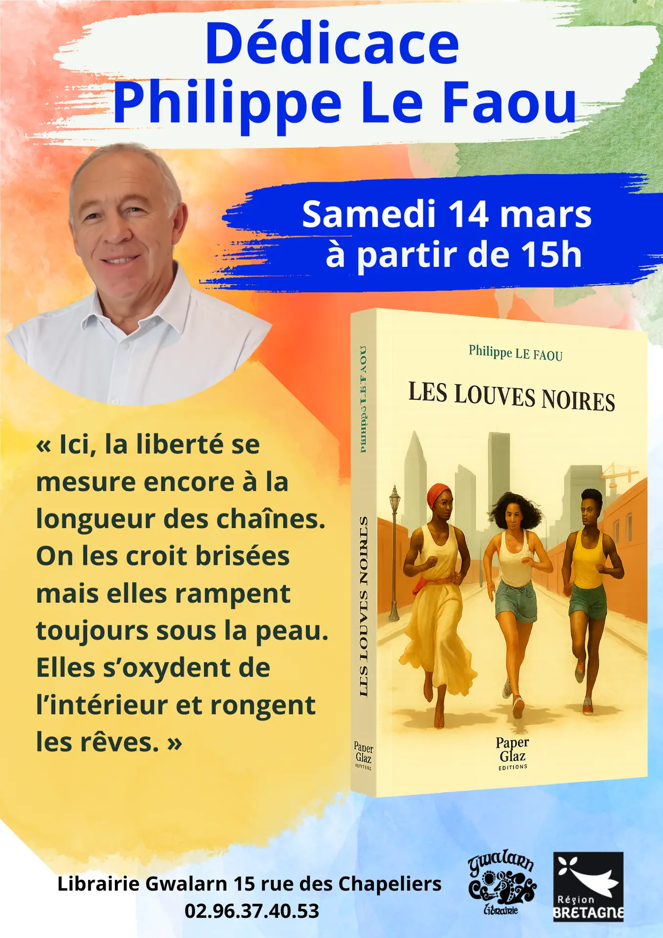 Affiche Dédicace Philippe Le Faou(1)