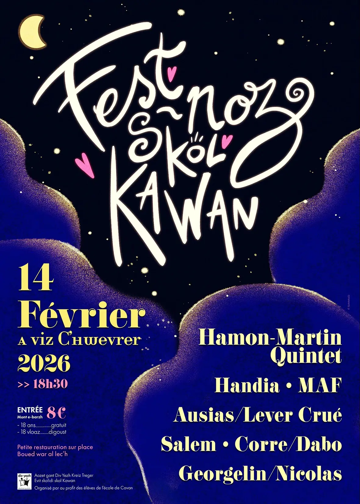 Affiche Fest Noz 14.02.2026