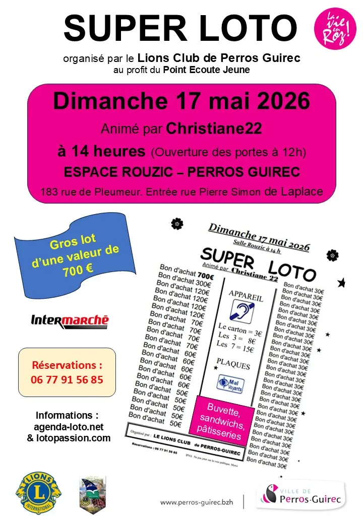 Affiche Loto A4 - V4