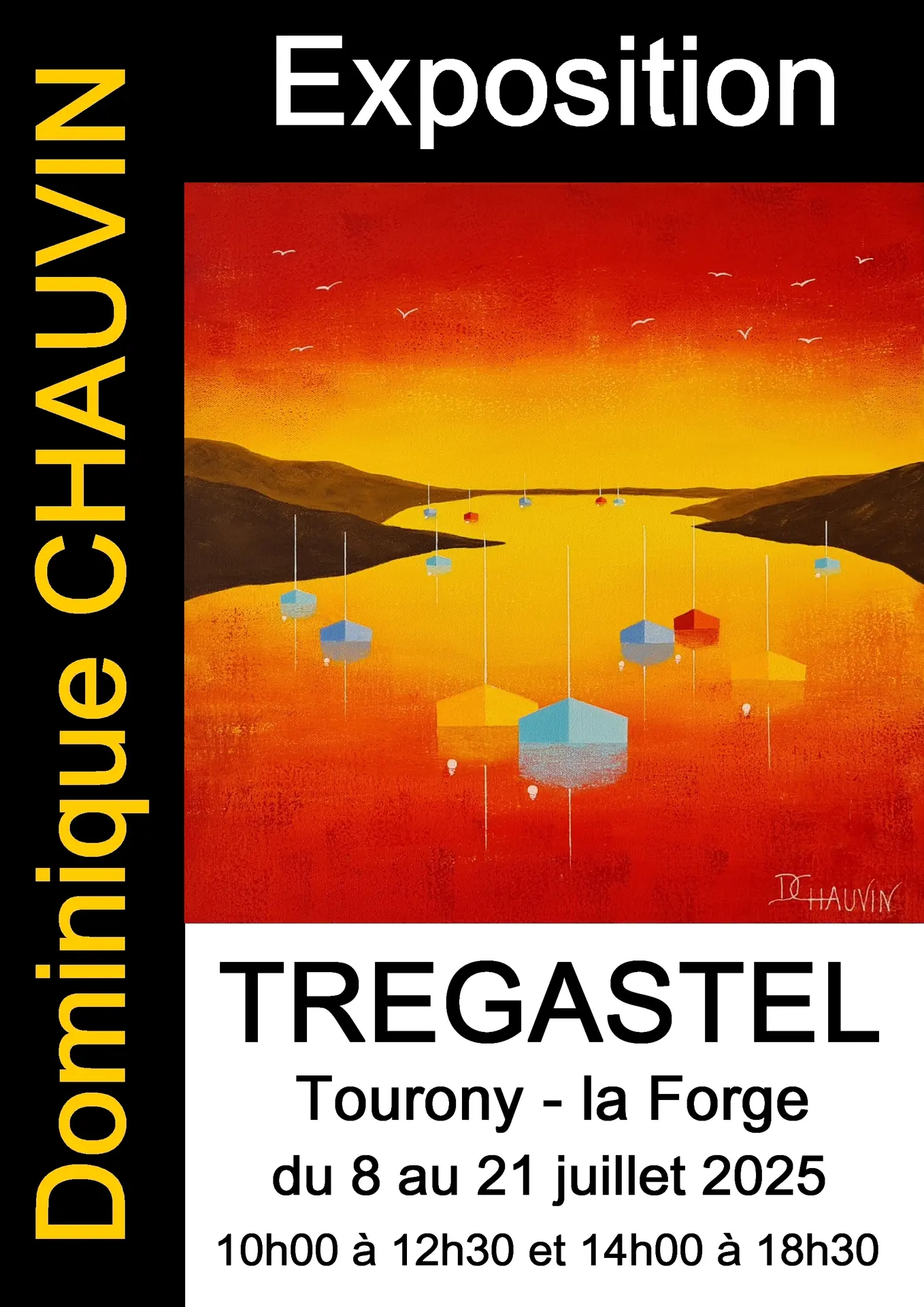 Affiche Trégastel juillet 2025