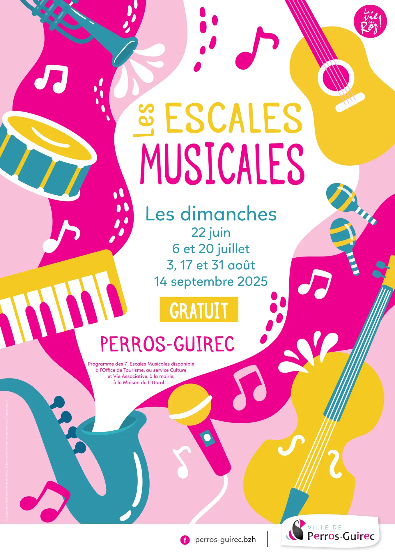 Affiche les escales musicales