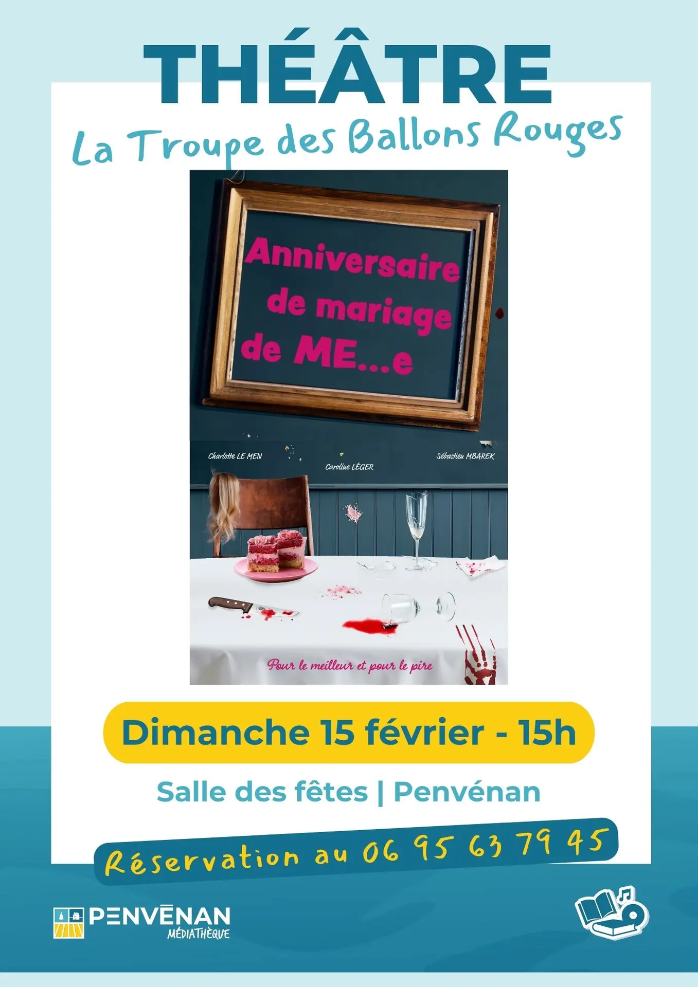 Affiche théâtre février 2026