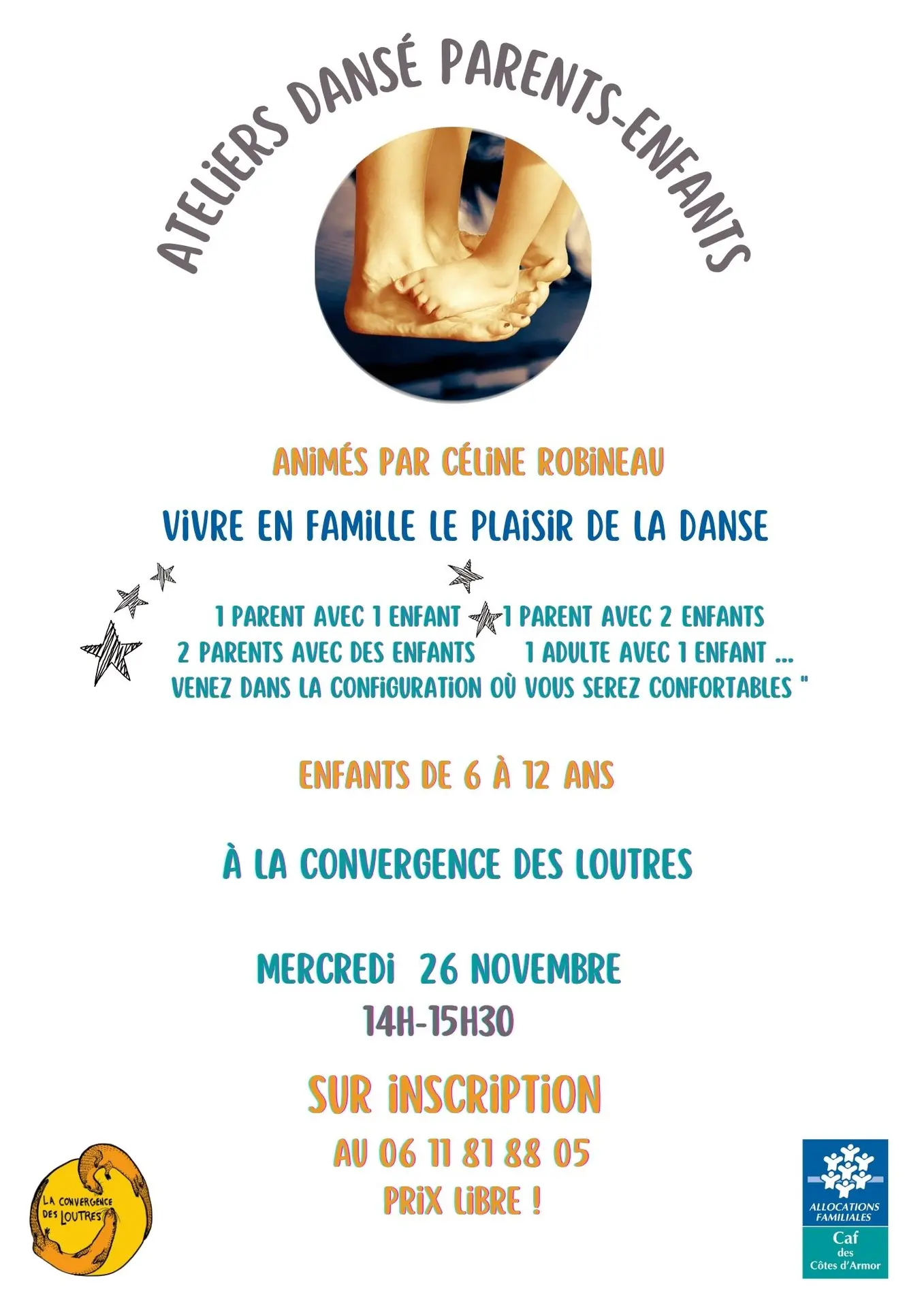 Atelier dansé parents-enfants