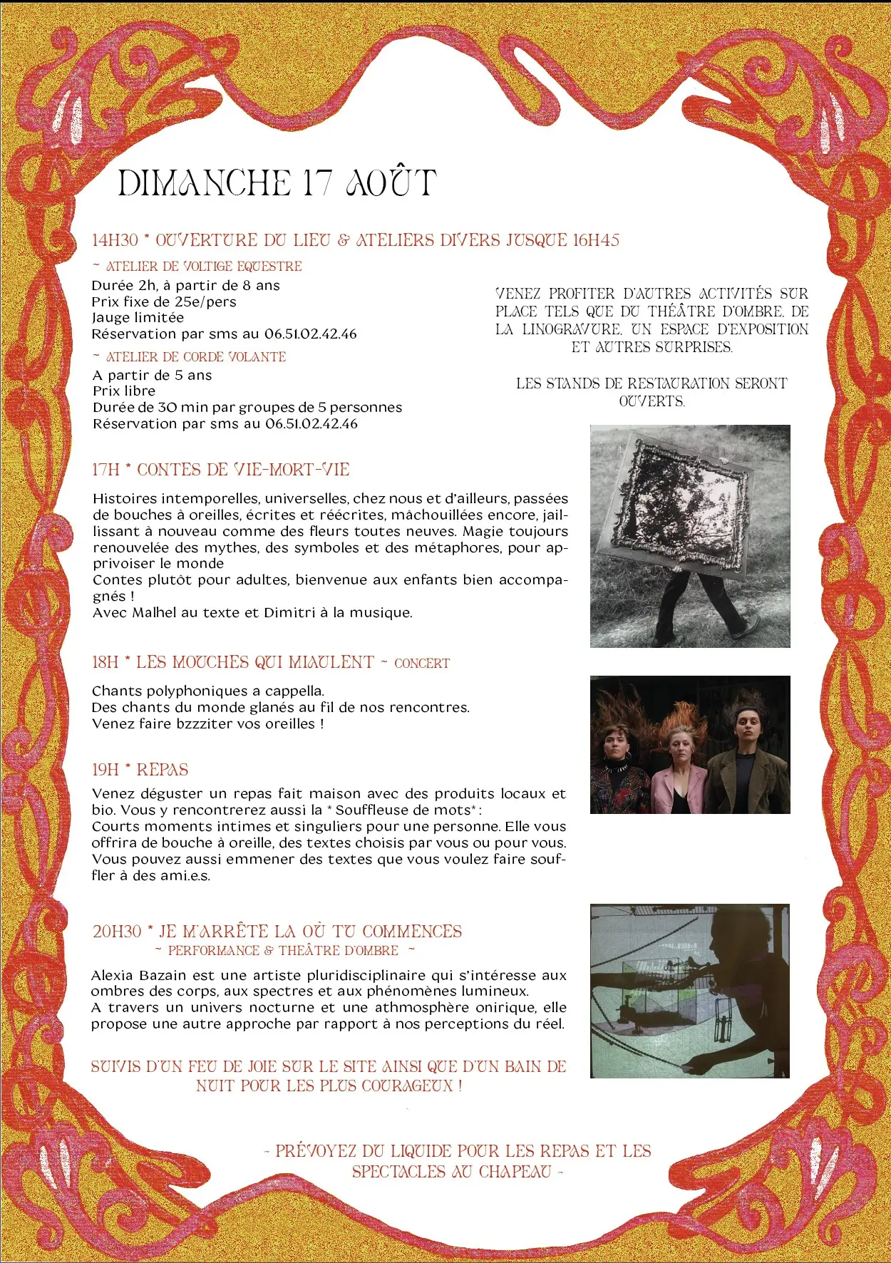 Programmation Dimanche