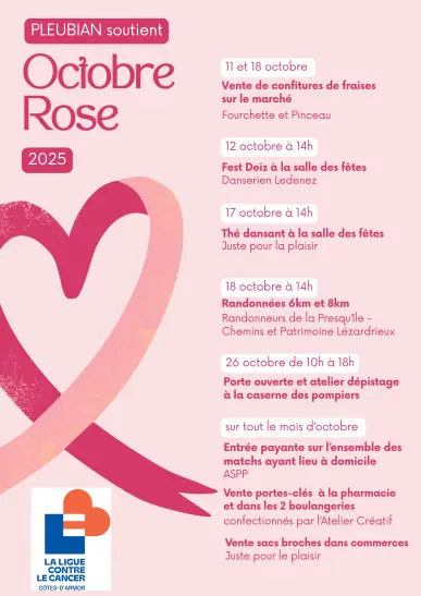 Octobre rose Pleubian