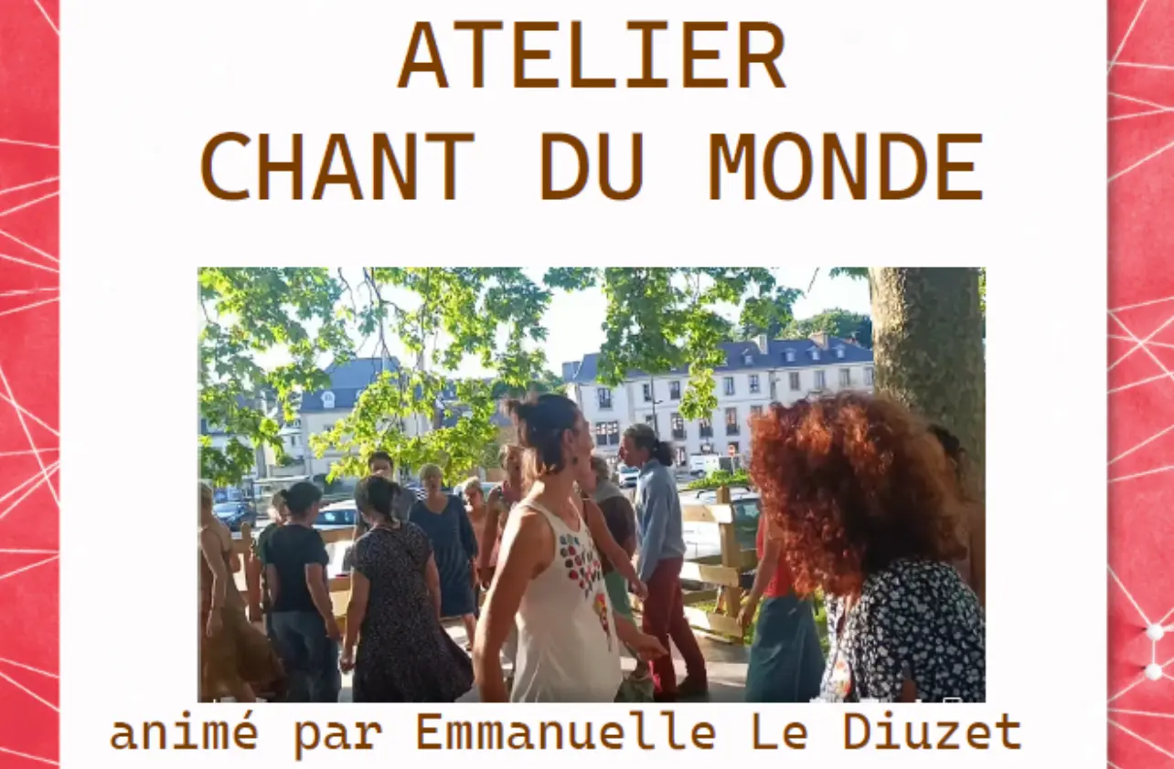 2025 09 20 Affiche atelier chant du monde