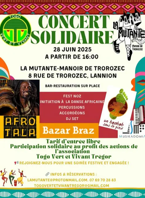 Concert Solidaire La Mutante