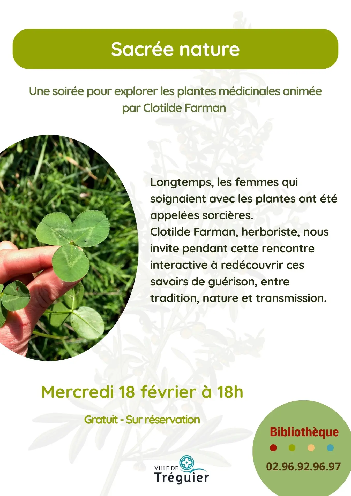 Conférence Clotilde Farman