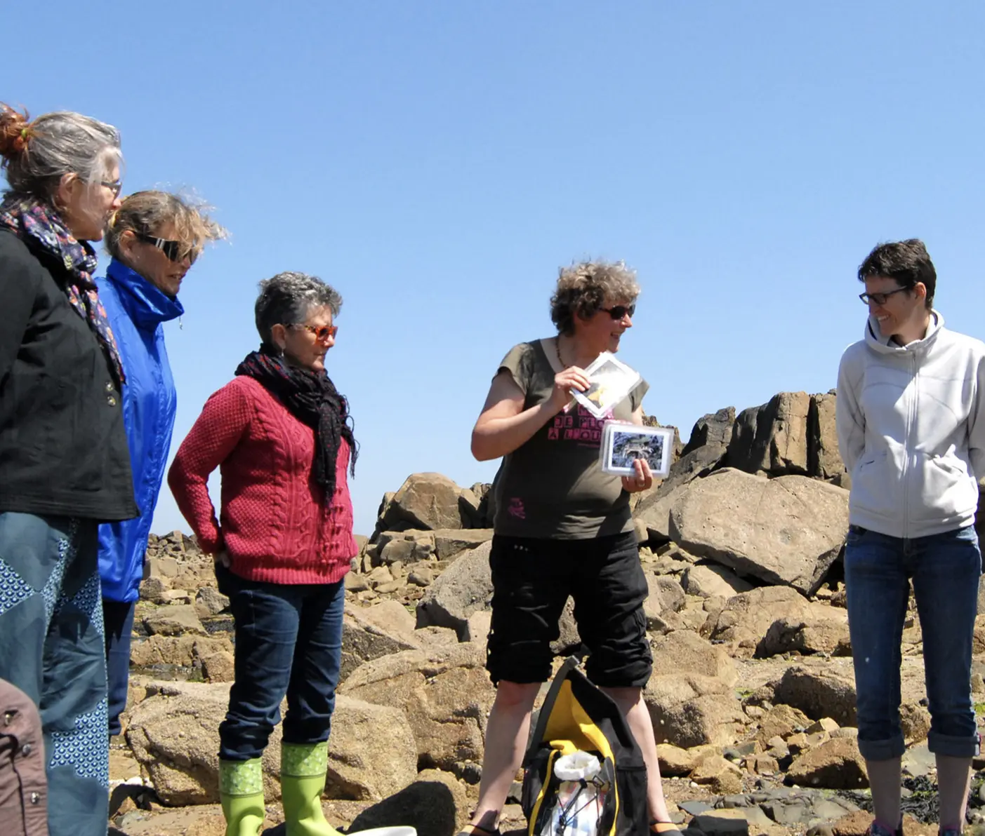 Claire et son groupe