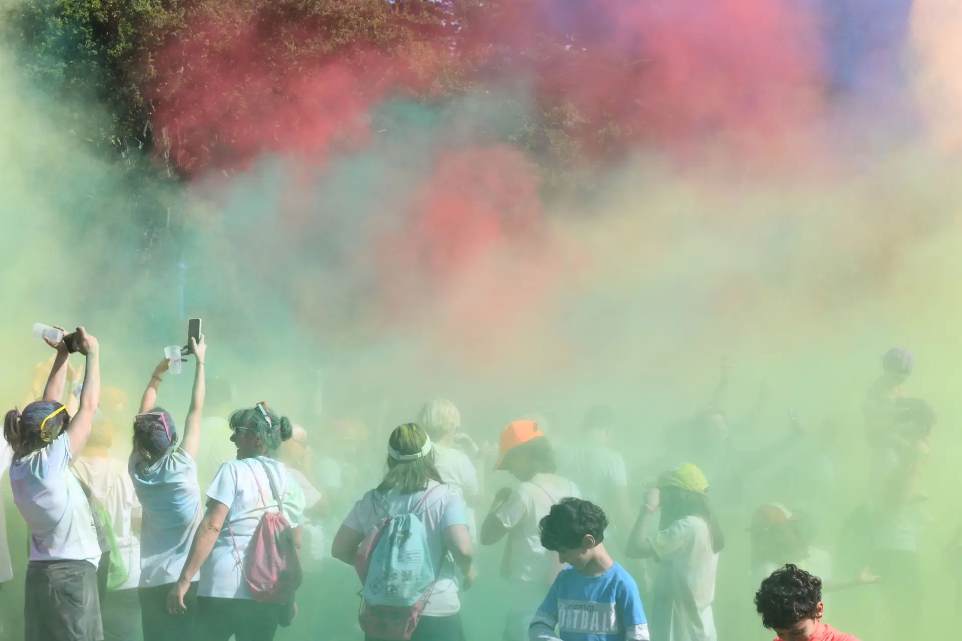 Laché de couleur