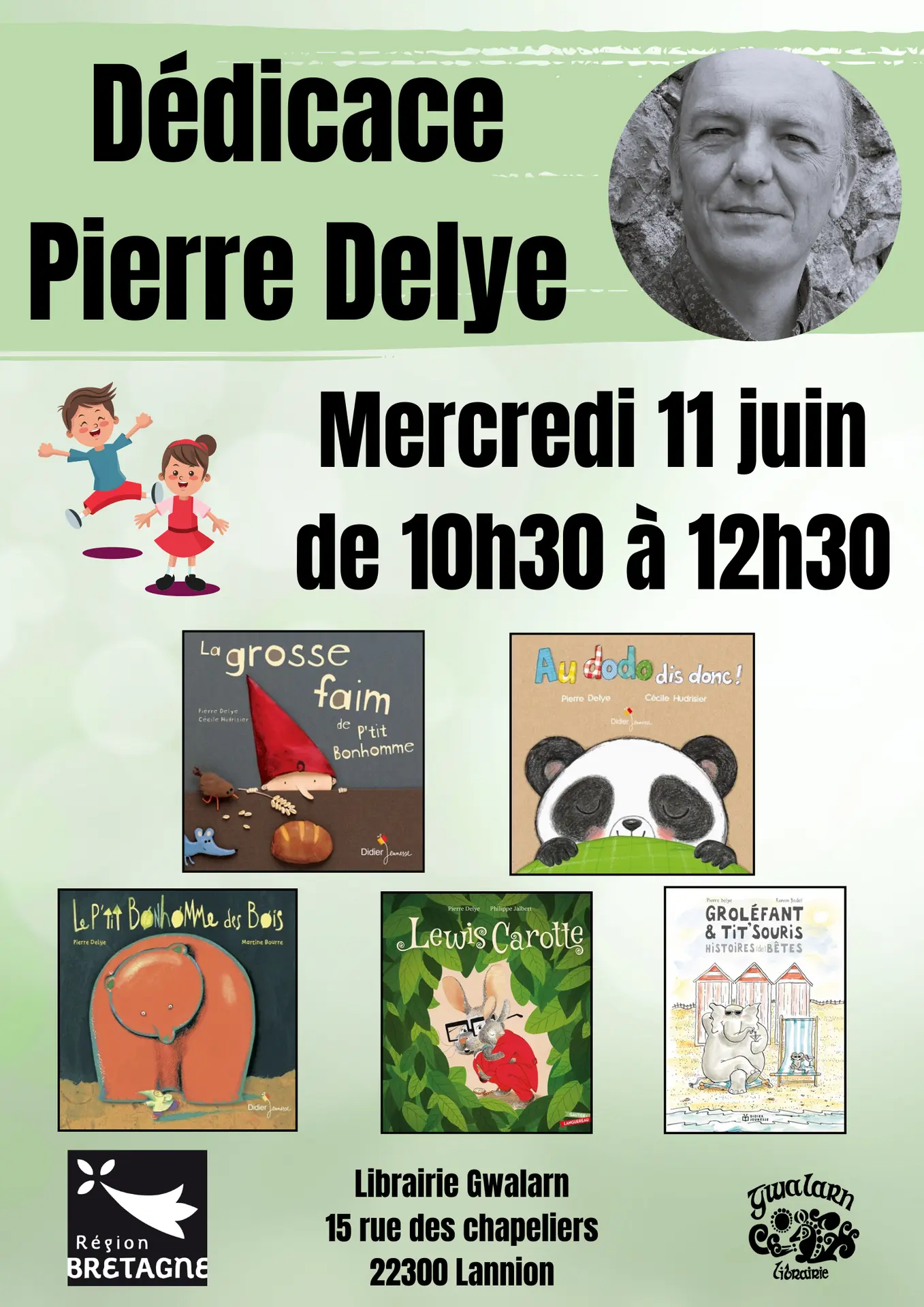 Dédicace Pierre Delye - 1