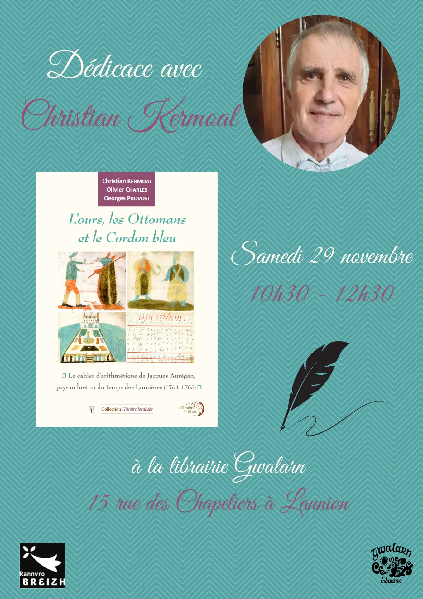 Dédicace avec Christian Kermoal - 1