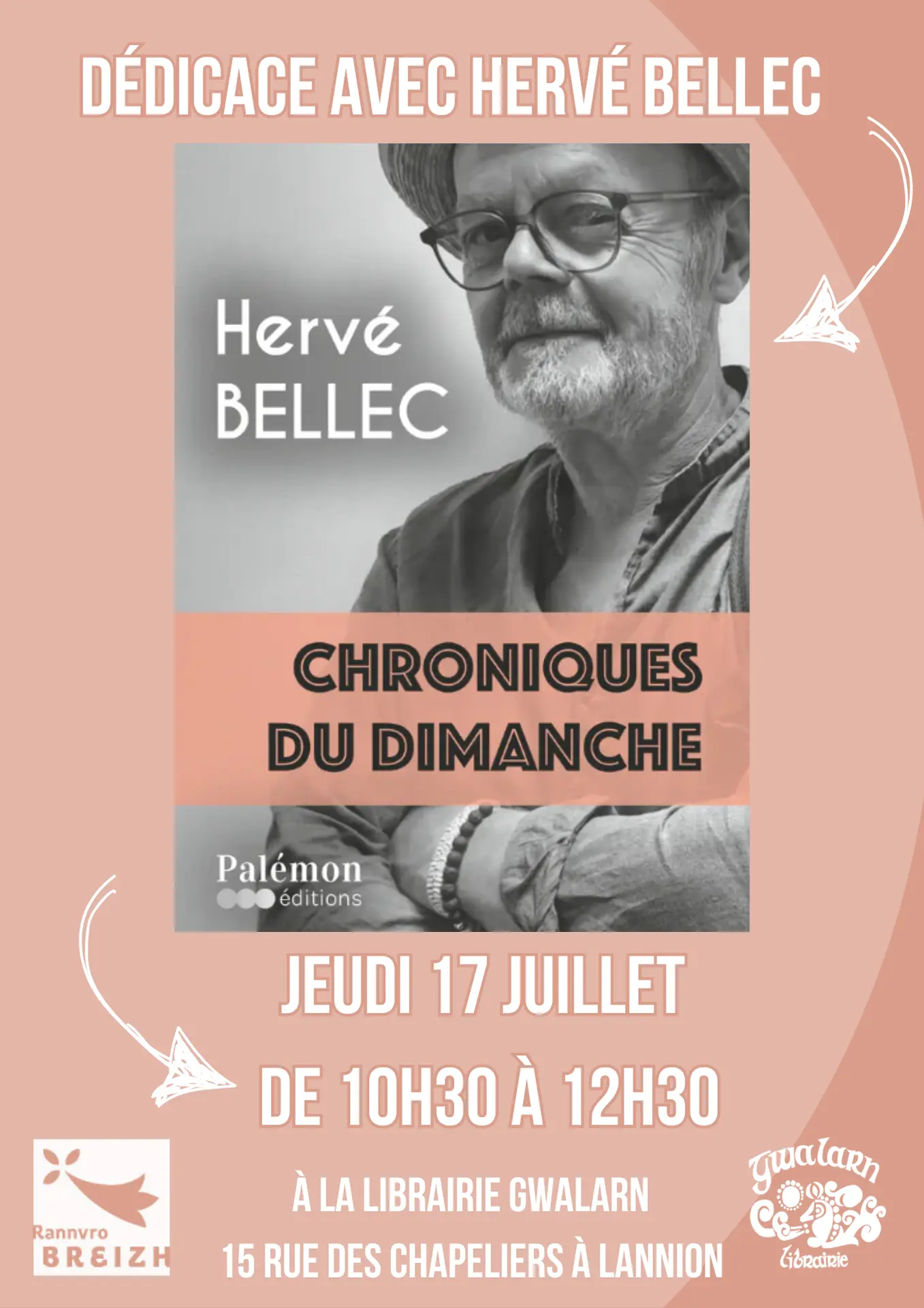 Dédicace avec Hervé Bellec - 1
