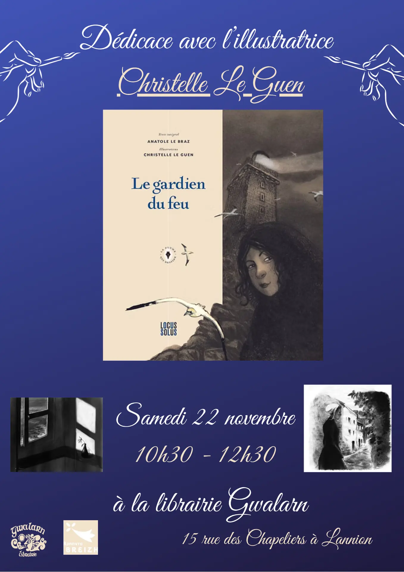 Dédicace avec l’illustratrice Christelle Le Guen - 1