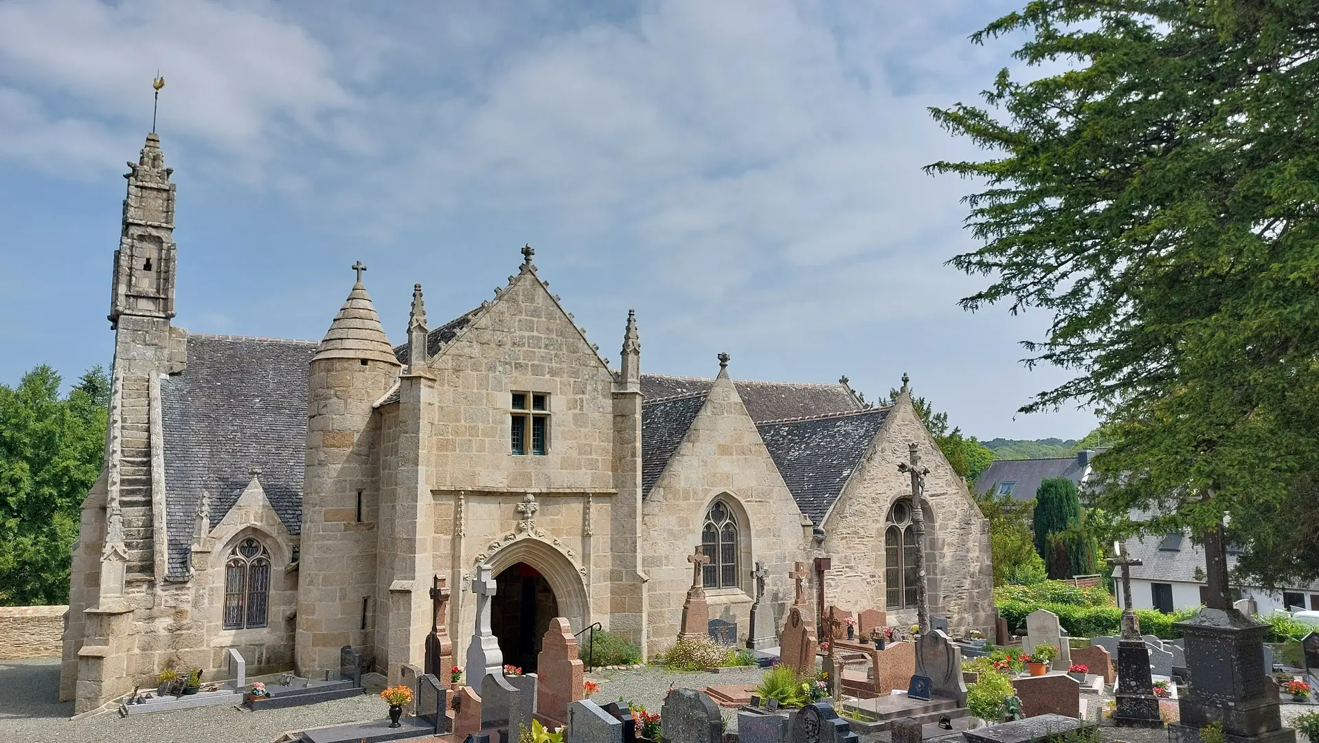 Eglise Loguivy visite en anglais