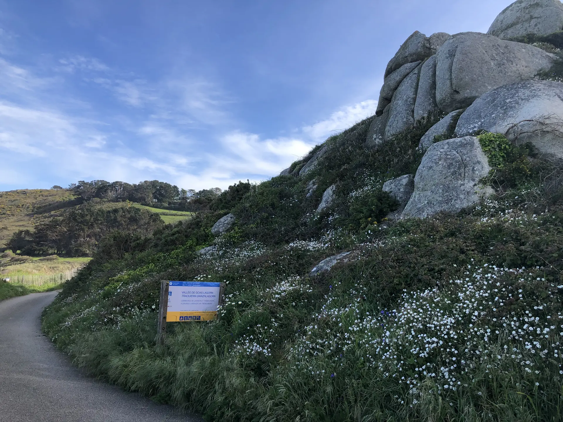 La vallée de Goas Lagorn