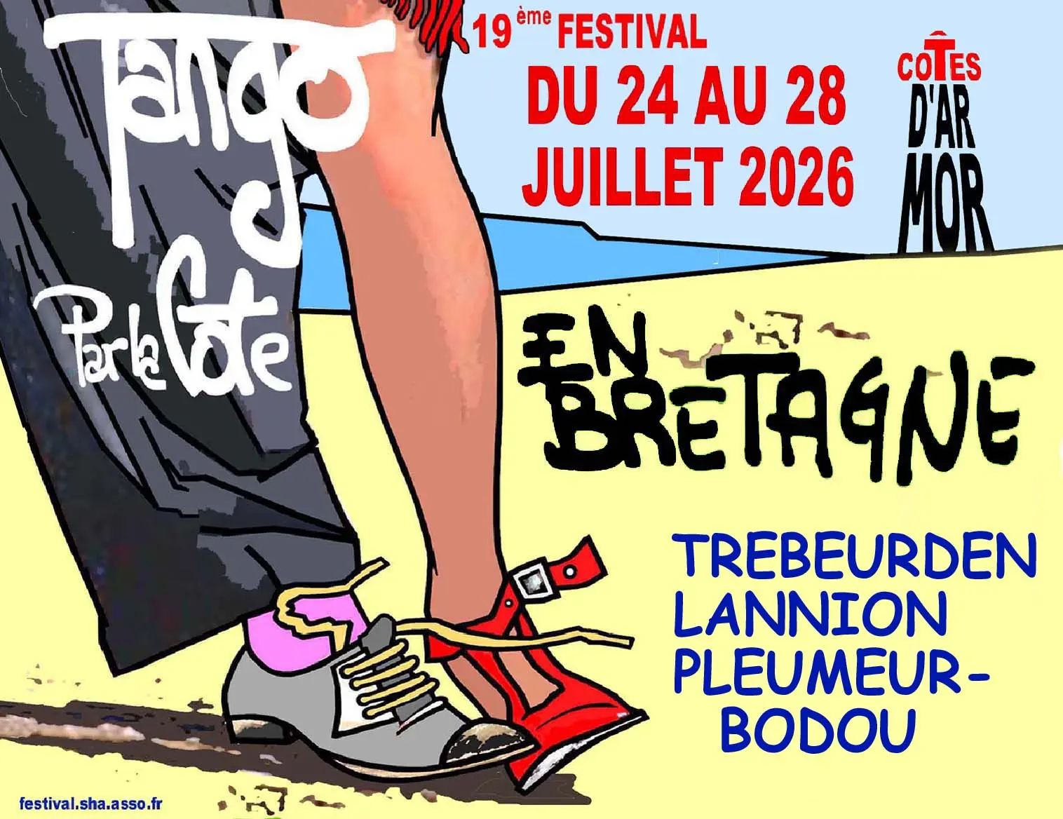 Festival TANGO PAR LA COTE EN BRETAGNE - CÔTES D'ARMOR 2026