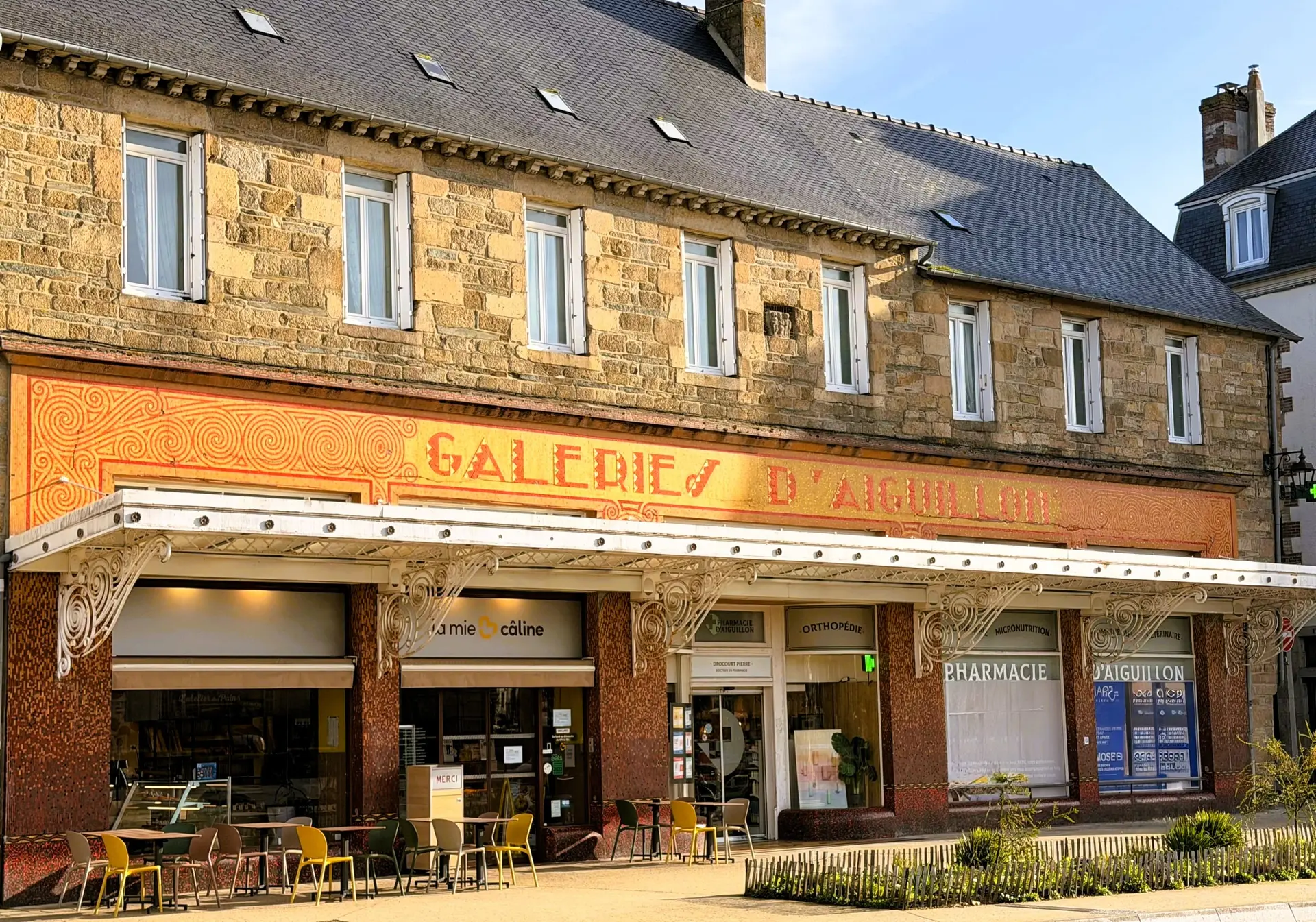 Mosaïque Odorico- Galerie d'Aiguillon - Lannion