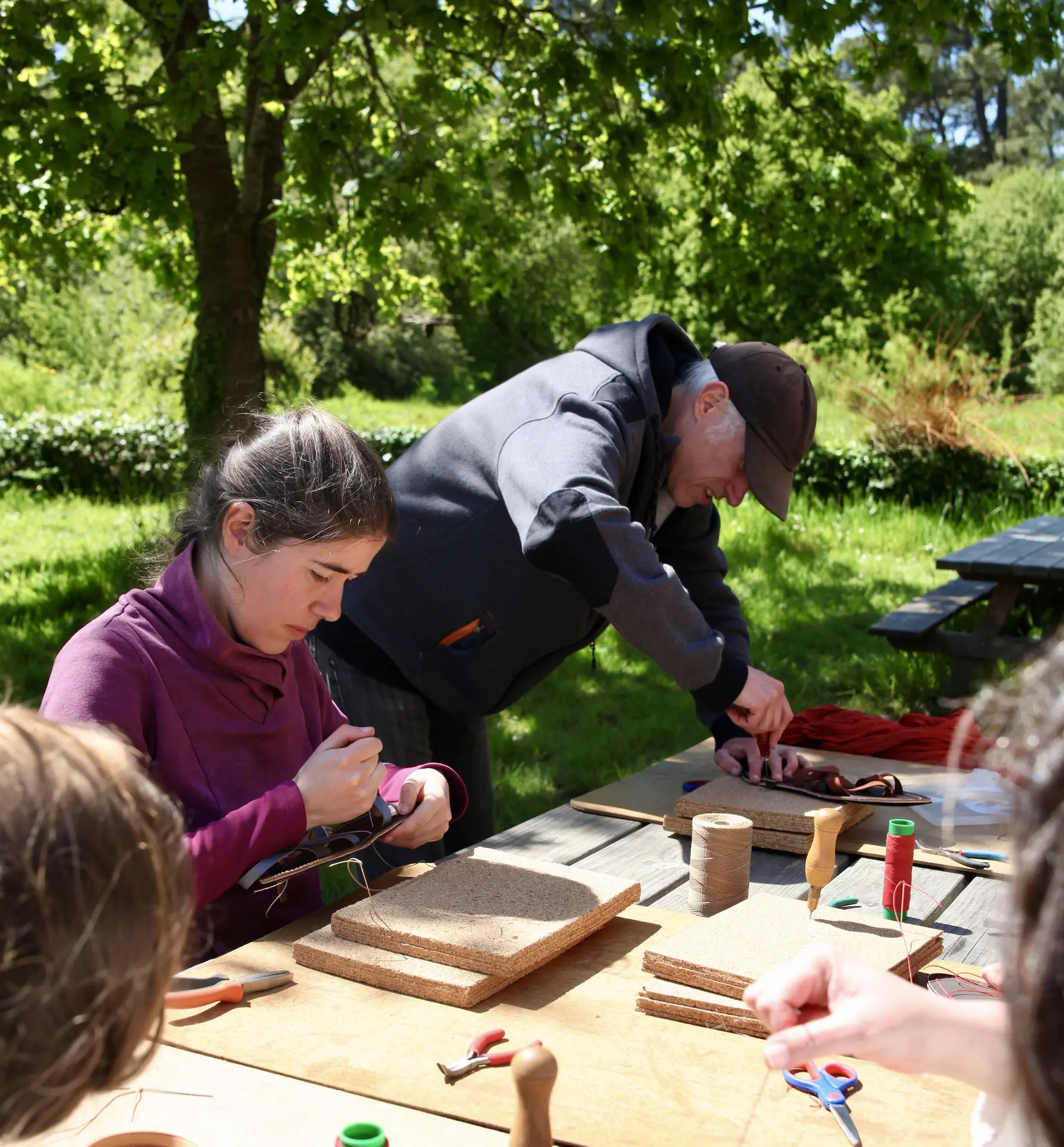 Stage sandales sous le soleil