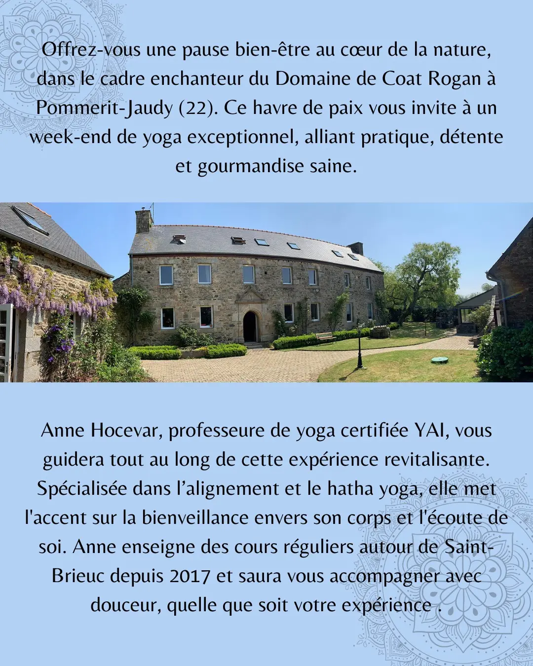 Retraite de yoga