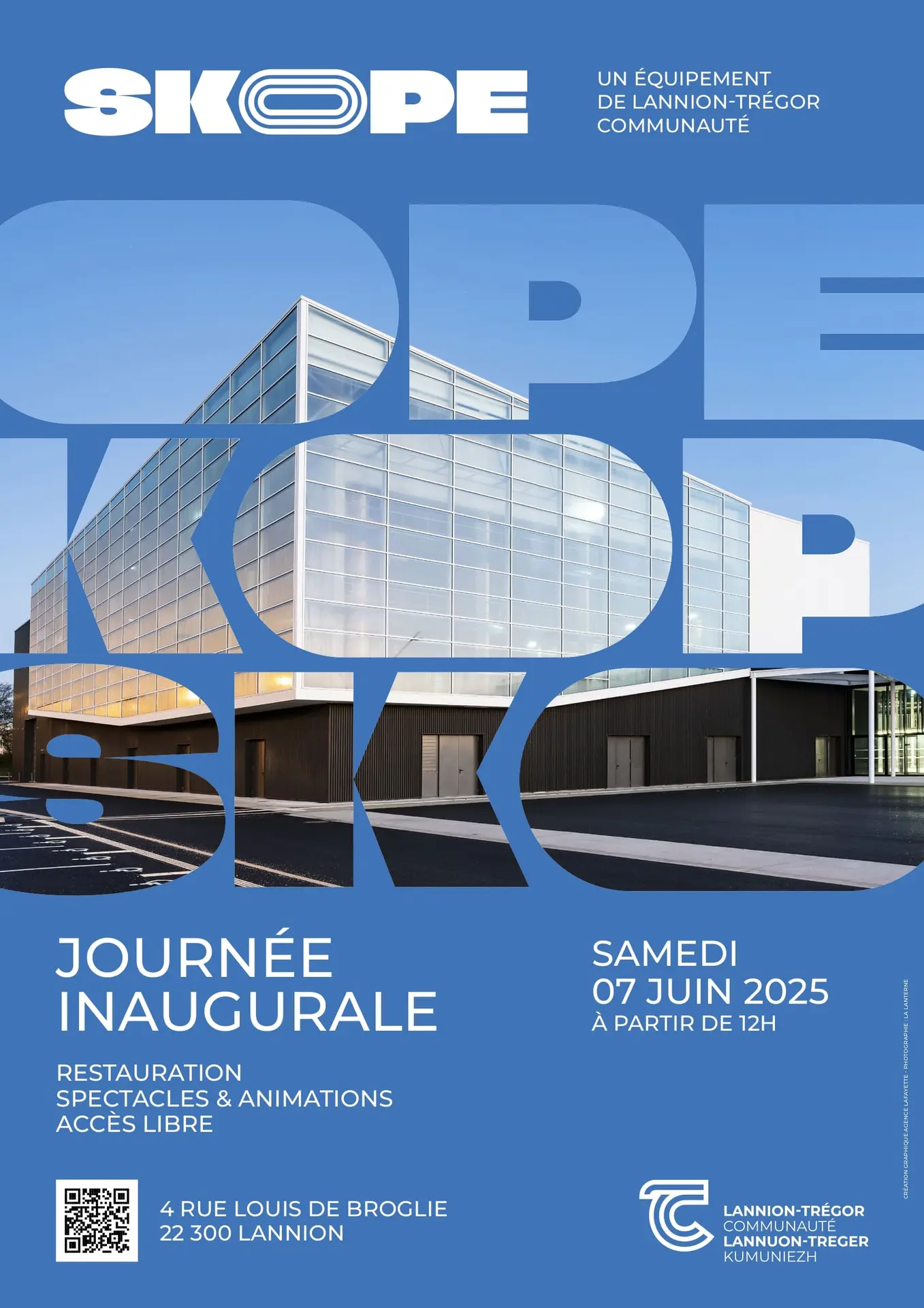 Inauguration SKOPE Affiche