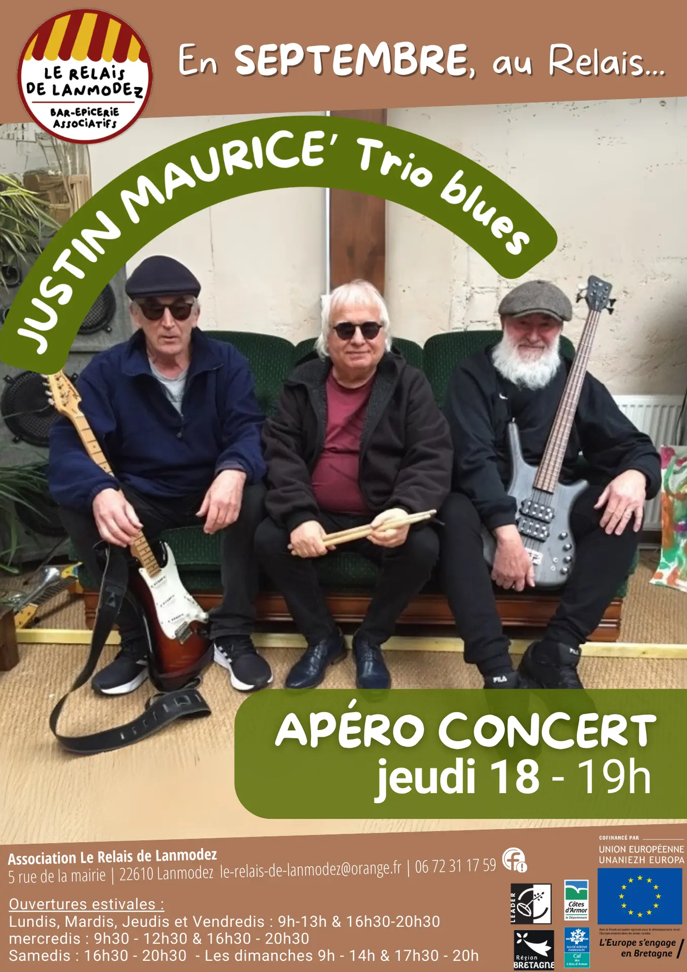 Justin Maurice Trio blues
