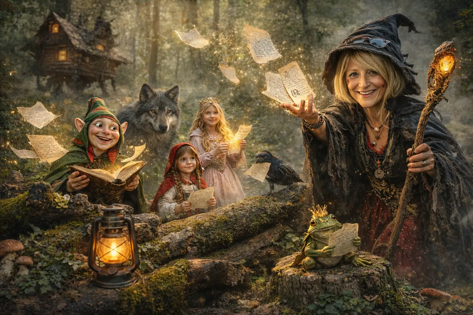 Le grimoire des contes envolés