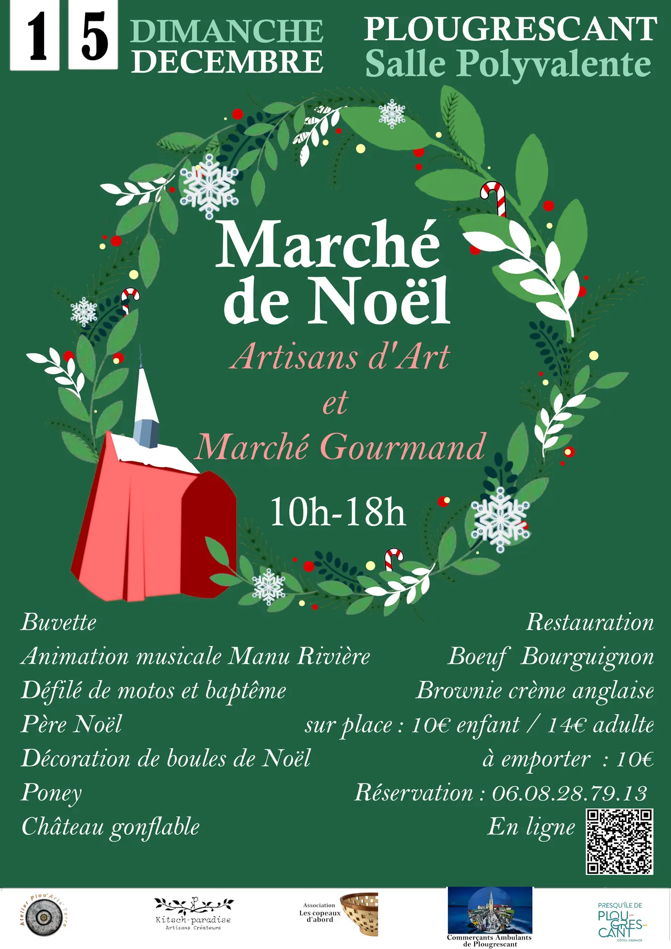 Marché de noël Plougrescant